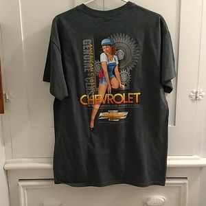 🎀 Gildan Chevrolet Classic printed tee Sz L